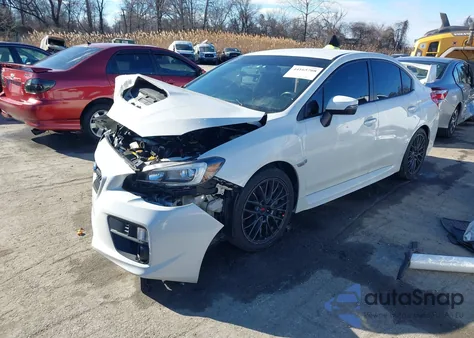 2017 Subaru Wrx Sti z USA, uszkodzony, nr VIN JF1VA2M67H9822739